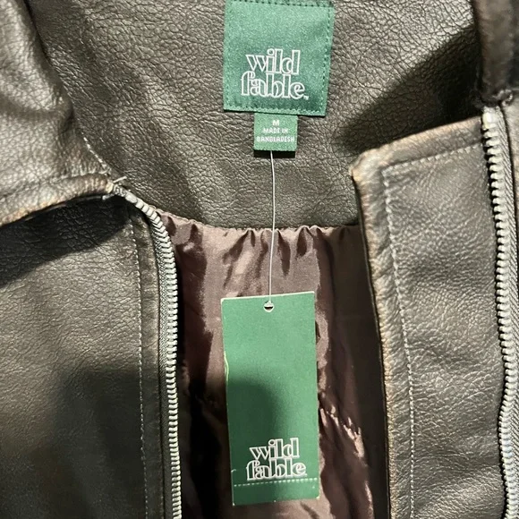 Wild Fable Faux Leather Women's Jacket - Picture 4 of 7